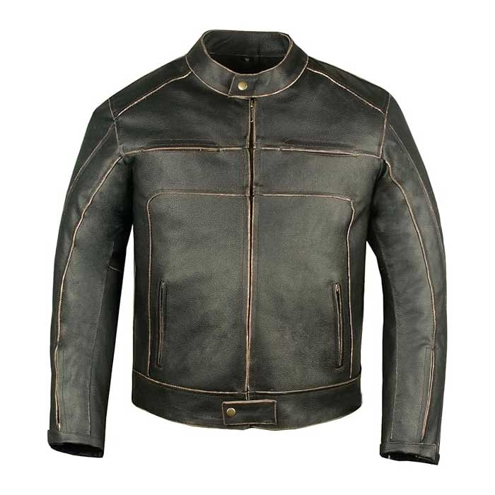 Man Motorcycle Leather Jackets