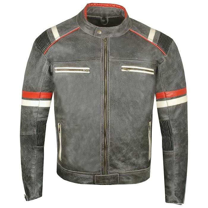 Man Motorcycle Leather Jackets