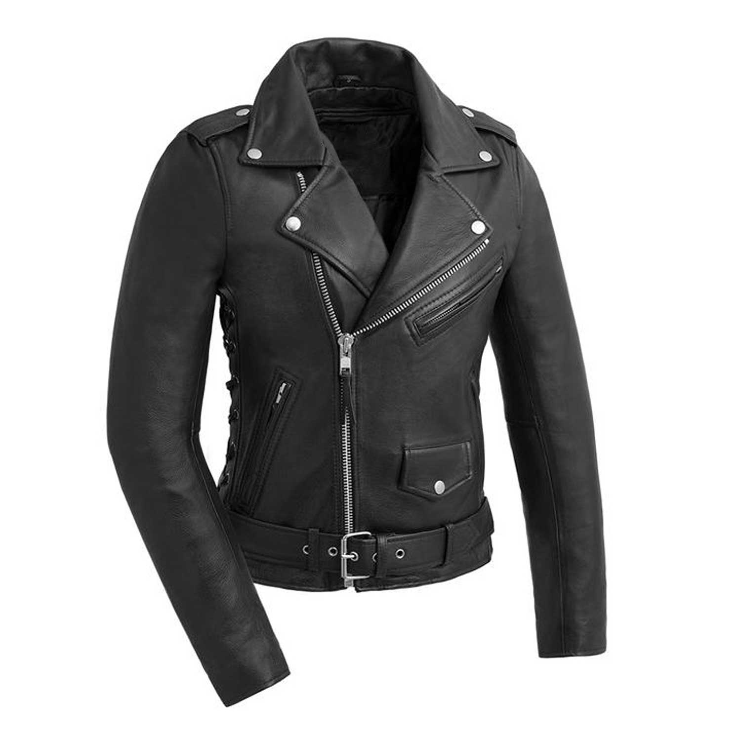 Woman Biker Leather Jackets